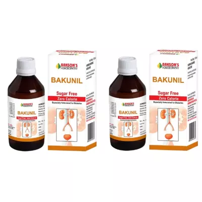 Bakson Bakunil Syrup (Sugar Free) (115ml, Pack of 1)