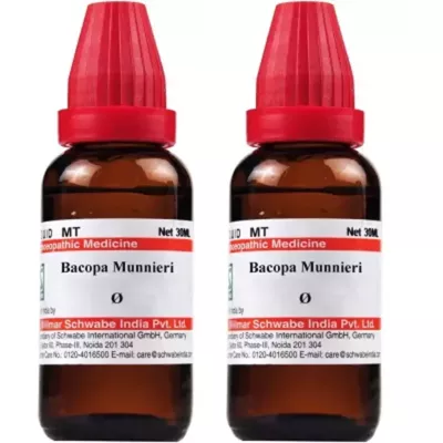 Willmar Schwabe India Bacopa Munnieri(Brahmi) 1X (Q) (30ml, Pack of 1)