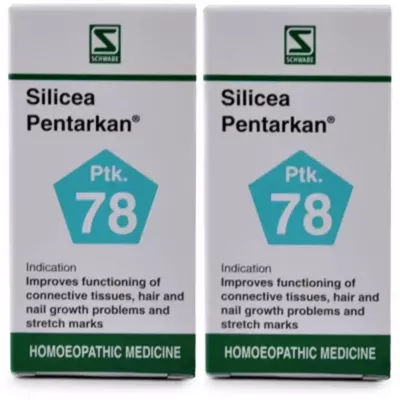 Willmar Schwabe India Silicea Pentarkan (20g, Pack of 1)