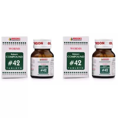 Bakson Compound No 42 (Worms) (100tab, Pack of 1)