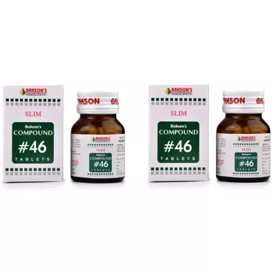 Bakson Compound No 46 (Slim) (100tab, Pack of 1)