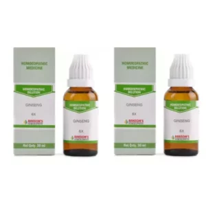 Bakson Ginseng 6X (30ml, Pack of 1) available on Herbkart