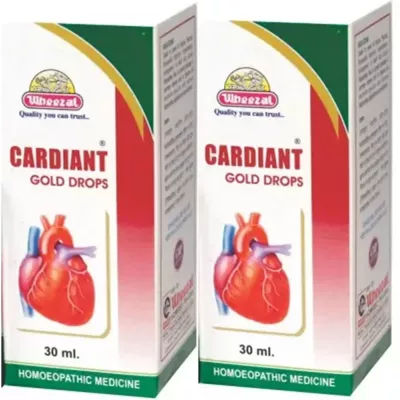Wheezal Cardiant Gold Drops (30ml, Pack of 1)