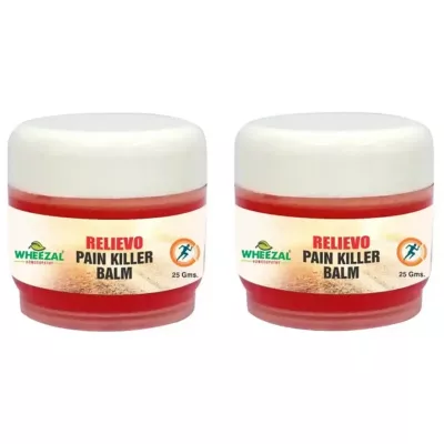 Wheezal Relievo Pain Killer Balm (25g, Pack of 1)