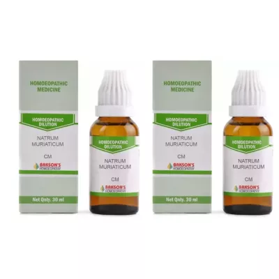 Bakson Natrum Muriaticum CM CH (30ml, Pack of 1)