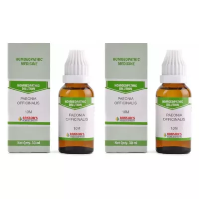 Bakson Paeonia Officinalis 10M CH (30ml, Pack of 1)