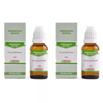 Bakson Pilocarpinum 10M CH (30ml, Pack of 1)