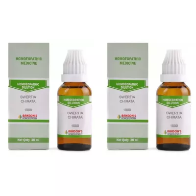 Bakson Swertia Chirata 1M (1000 CH) (30ml, Pack of 1)