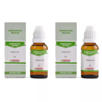 Bakson Tabacum 6X (30ml, Pack of 1)
