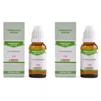 Bakson Typhoidinum 1M (1000 CH) (30ml, Pack of 1)