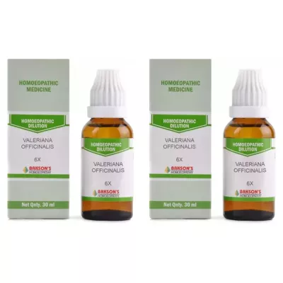 Bakson Valeriana Officinalis 6X (30ml, Pack of 1)