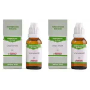 Bakson Vinca Minor 3X (30ml, Pack of 1) available on Herbkart