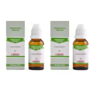 Bakson Vinca Minor 6X (30ml, Pack of 1) available on Herbkart