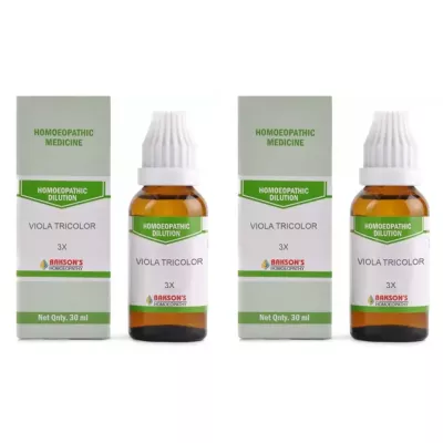 Bakson Viola Tricolor 3X (30ml, Pack of 1)
