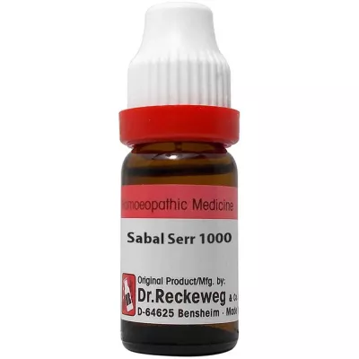 Dr Reckeweg Sabal Serrulata 1M (1000 CH) (11ml)