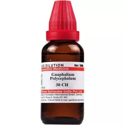 Willmar Schwabe India Gnaphalium Polycephalum 30 CH (30ml)