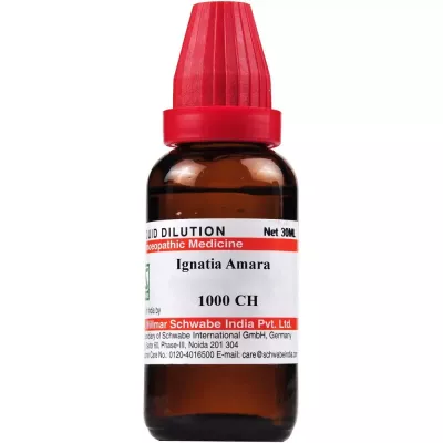 Willmar Schwabe India Ignatia Amara 1M (1000 CH) (30ml)