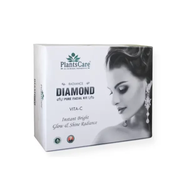 Plants Care Radiance Diamond Pure Facial Kit 160g+100ml, NOLPlantscareDiamondKit160g-1.webp, NOLPlantscareDiamondKit160g 1