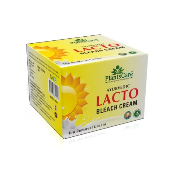 Plants Care Ayurvedic Lacto Bleach Cream 50g, NOLPlantscareLactobleach50g-1.webp, NOLPlantscareLactobleach50g 1