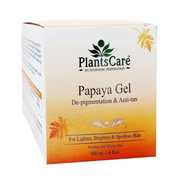 Plants Care Papaya Gel De-Pigmentation & Anti Tan 100gm, NOLPlantscarePapayaGel100g-1.webp, NOLPlantscarePapayaGel100g 1