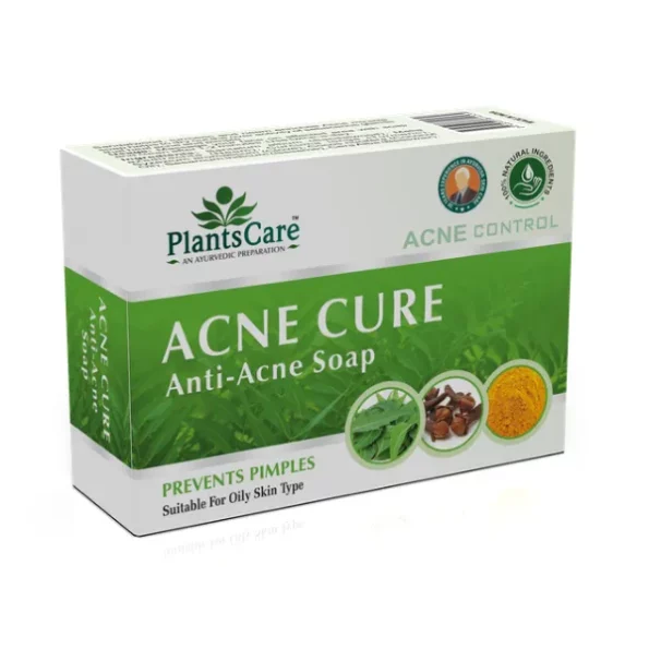 Plants Care Acne Cure Anti-Acne Soap 75g, NOLPlantscareAcneSoap75g-1.webp, NOLPlantscareAcneSoap75g 1