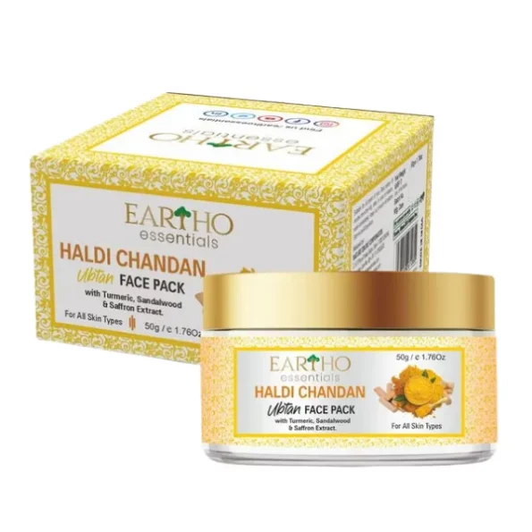 Eartho Essentials Haldi Chandan Ubtan Face Pack 50g, NOLEEHaldiChandan50g-1.webp, NOLEEHaldiChandan50g 1