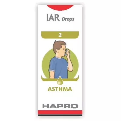 Hapro IAR (Insta Action Range Drops) Drop No - 2 For Asthma (30ml)