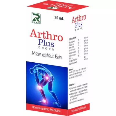 Dr Raj Artho Plus Drops (30ml)