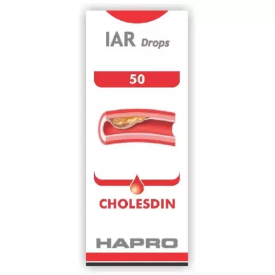Hapro IAR (Insta Action Range Drops) Drop No - 50 Cholesdin (30ml)