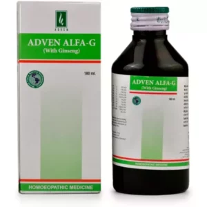 Adven Alfa-G (Tonic With Ginseng) (180ml) available on Herbkart