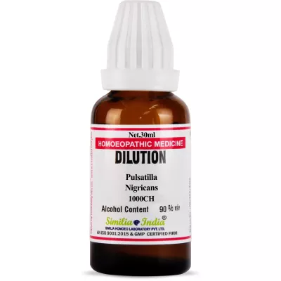 Similia India Pulsatilla Nigricans 1M (1000 CH) (30ml)