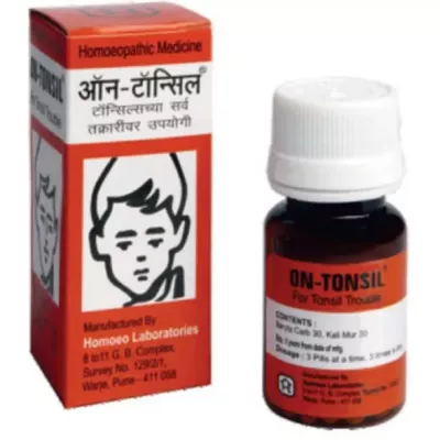 Homoeo Laboratories On-Tonsil Pills (10g)