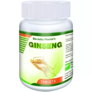 Bio India Ginseng Tablet (20g) available on Herbkart