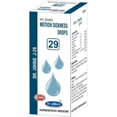 Dr Johns J 29 Motion Sickness Drops (30ml)