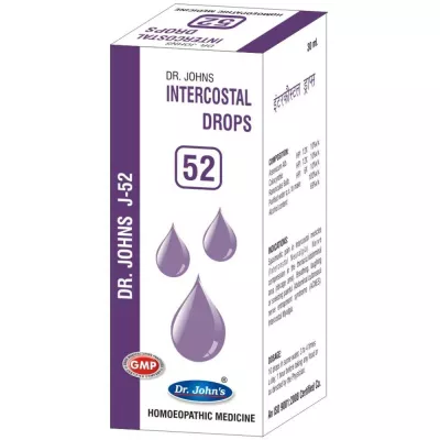 Dr Johns J 52 Intercostal Drops (30ml)