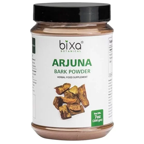 Bixa Botanical Arjuna Chaal/Bark Powder (Terminalia Arjuna) , 200 gm, 71MOovftg0L._SX600_.webp, 71MOovftg0L. SX600