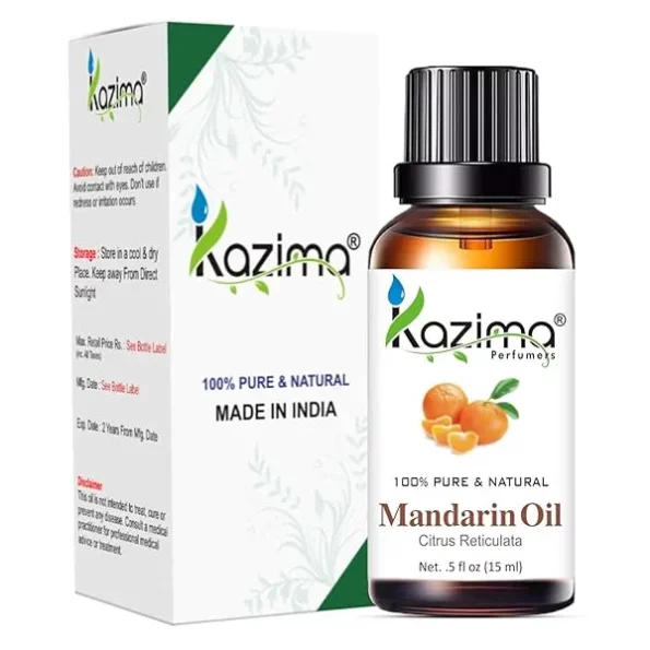 KAZIMA Mandarin Essential Oil (15ml) available on Herbkart