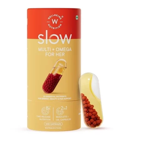 Wellbeing Nutrition Multi + Omega for Her Multivitamin capsule (60 Capsules)