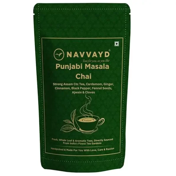 NAVVAYD Punjabi Masala Chai, 15 Tea Bags, 71vL3eDRN1L._SX600_.webp, 71vL3eDRN1L. SX600