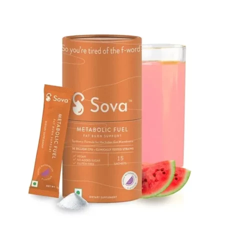 Sova Metabolic Fuel , Healthy Weight Management, 15 Vegan Sachets