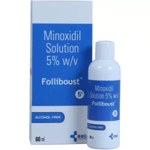 Folliboost Hair Fall 5% Solution (60ml) available on Herbkart