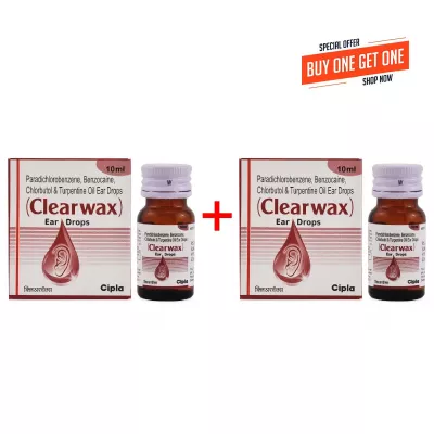 Clearwax Ear Drop (Buy 1 Get 1 Free) (10ml)
