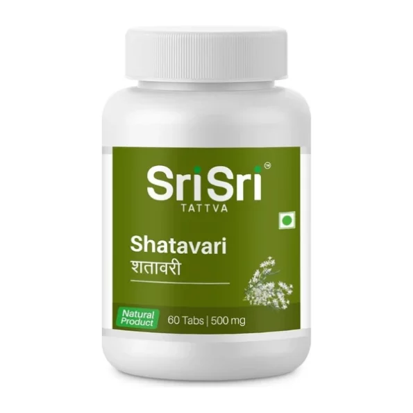 Sri Sri Tattva Shatavari tablet 500mg, 60Tab, 61blUVTgzL._SY600.webp, 61blUVTgzL. SY600