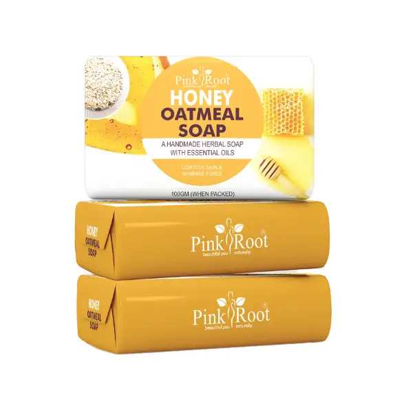 Honey Oatmeal Handmade Soap 100gm (Pack of 3)