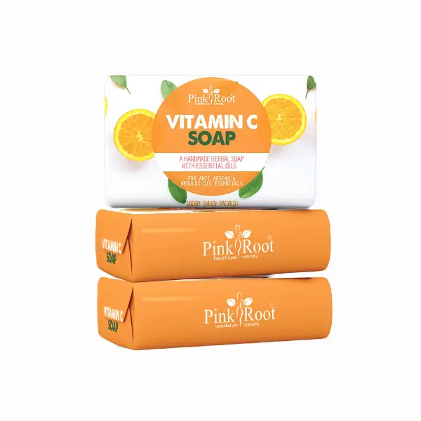 Vitamin C Moisturizing Handmade Soap 100gm (Pack of 3)