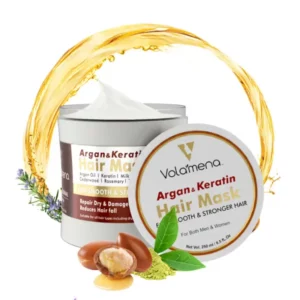 Volamena Argan Oil & Keratin Repair Hair Mask 250 ml available on Herbkart