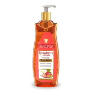 Volamena Strawbery & Apple Foaming Body Wash 300 Ml available on Herbkart