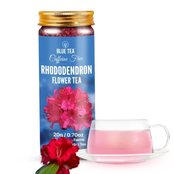 BLUE TEA -Rhododendron Flower Tea - 20 gm, Herbkart8t771LgHMtchML.webp, Herbkart8t771LgHMtchML