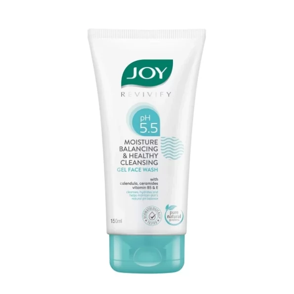 Joy pH 5.5 Gentle Gel Face Wash With Ceramides - 150ml available on Herbkart