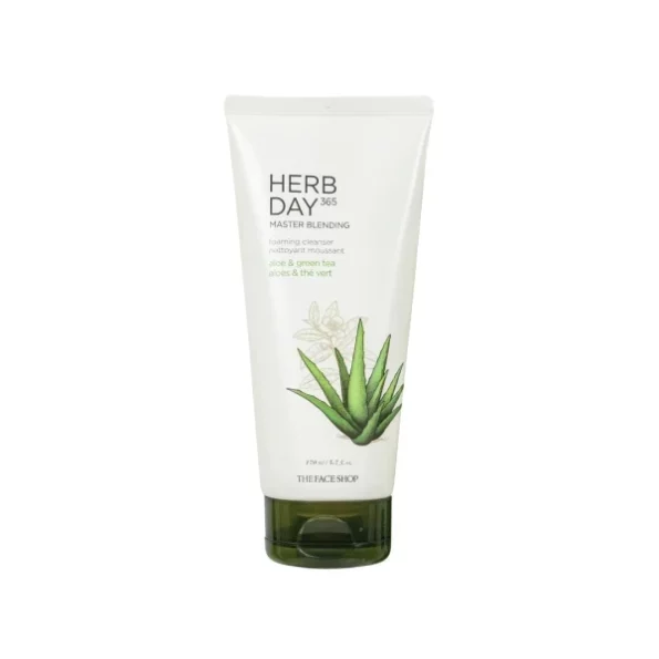 The Face Shop Herb day Cleansing Foam 170 ml, Herbkart8t741bMdQS6AXL.webp, Herbkart8t741bMdQS6AXL